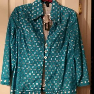 Leslie Stuart Eyelet Jacket